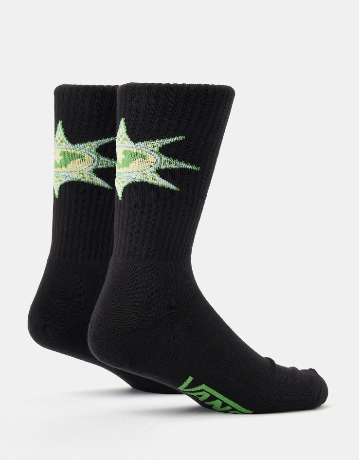 Vans Stowers Crew Socks - Black