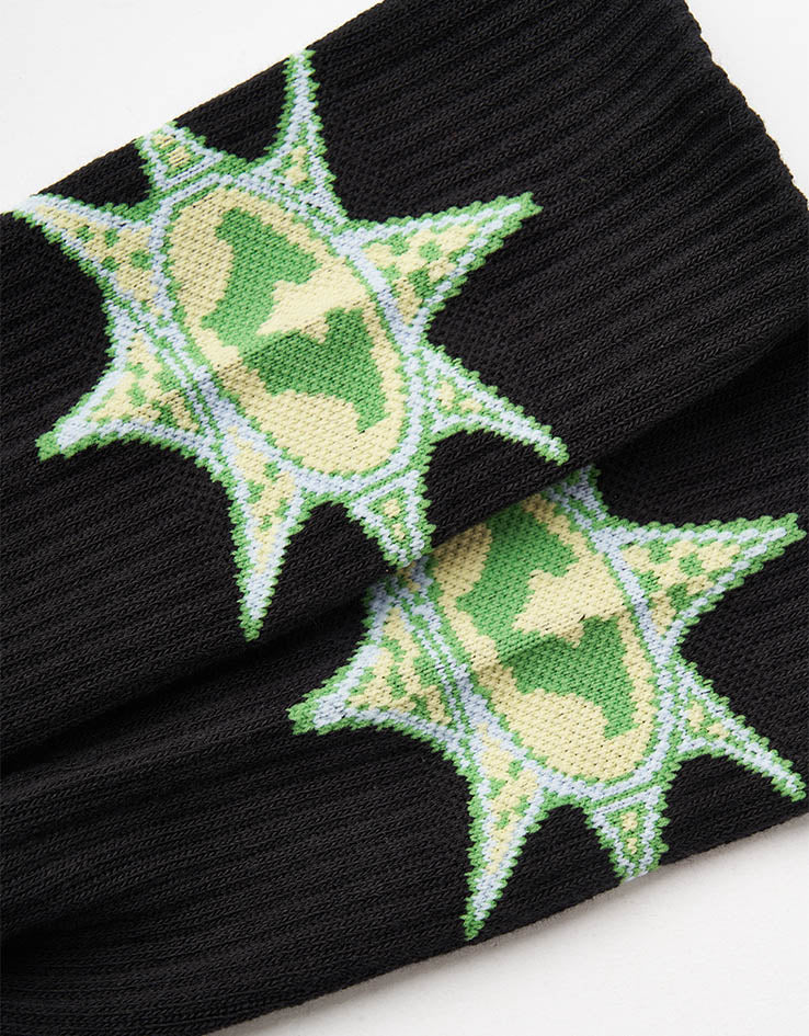 Vans Stowers Crew Socks - Black