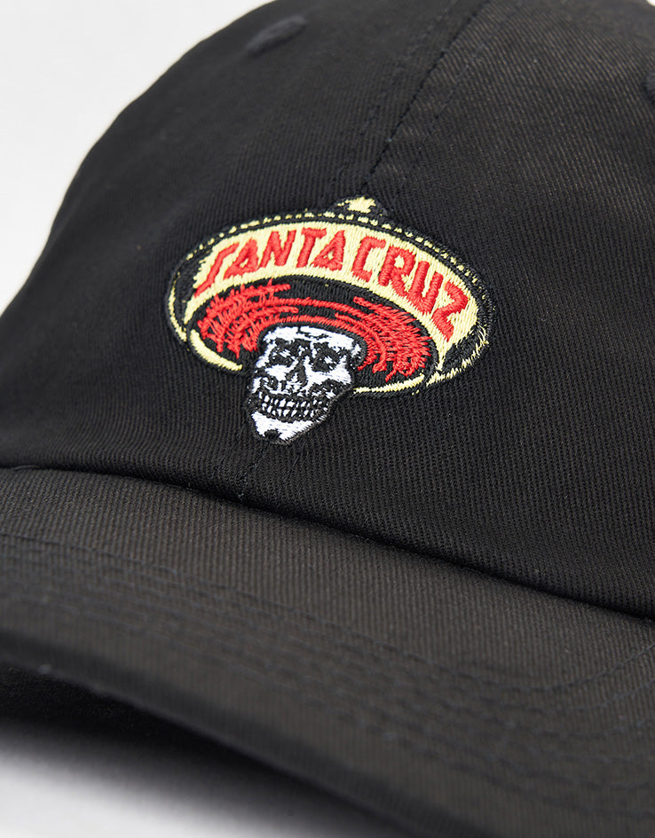 Santa Cruz Guzman Skull Cap - Black