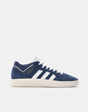 adidas Tyshawn Skate Shoes - Collegiate Navy/White/Chalk White