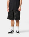 Santa Cruz Big Shorts - Black Acid Wash