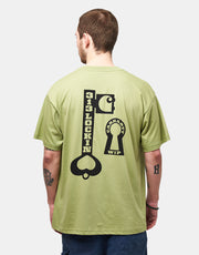 Carhartt WIP S/S Locked T-Shirt - Gentle Green