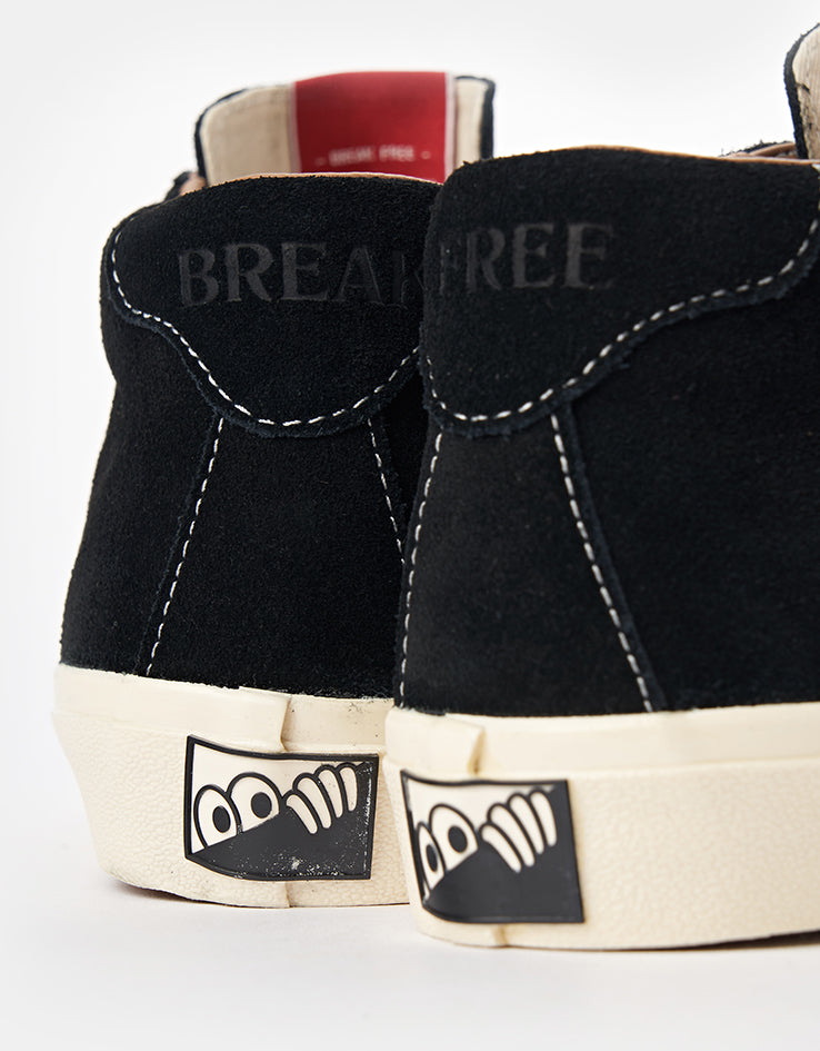 Last Resort AB VM001 Suede Mid Skate Shoes - Black/White