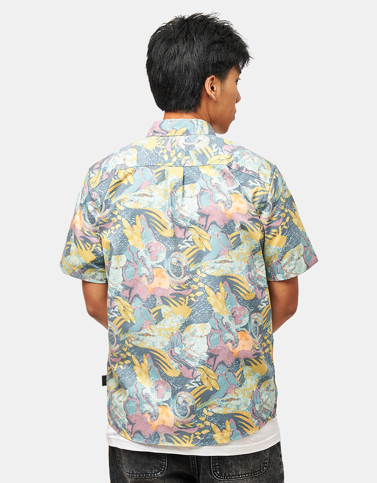 Patagonia Go To S/S Shirt - Moon Tripper: Blue Sage