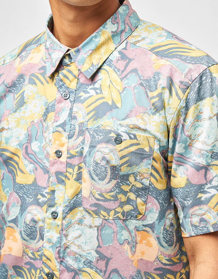 Patagonia Go To S/S Shirt - Moon Tripper: Blue Sage