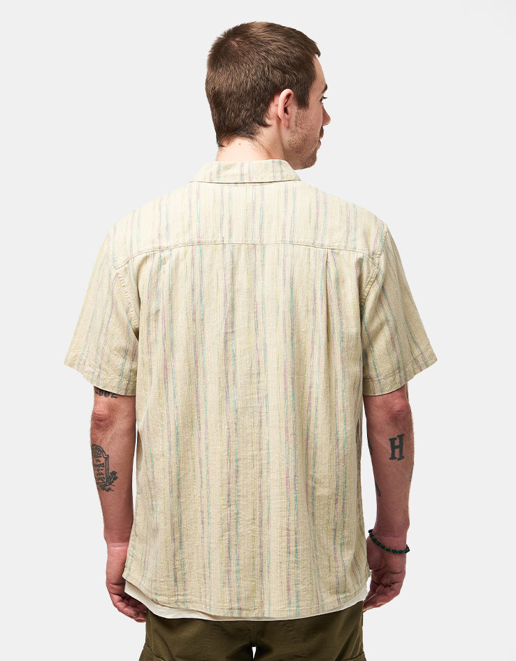 Patagonia Back Step S/S Shirt - Rapids: Weathered Stone