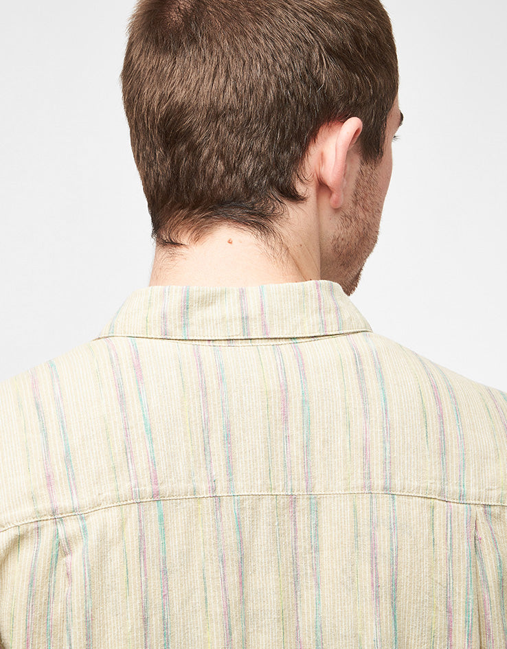 Patagonia Back Step S/S Shirt - Rapids: Weathered Stone