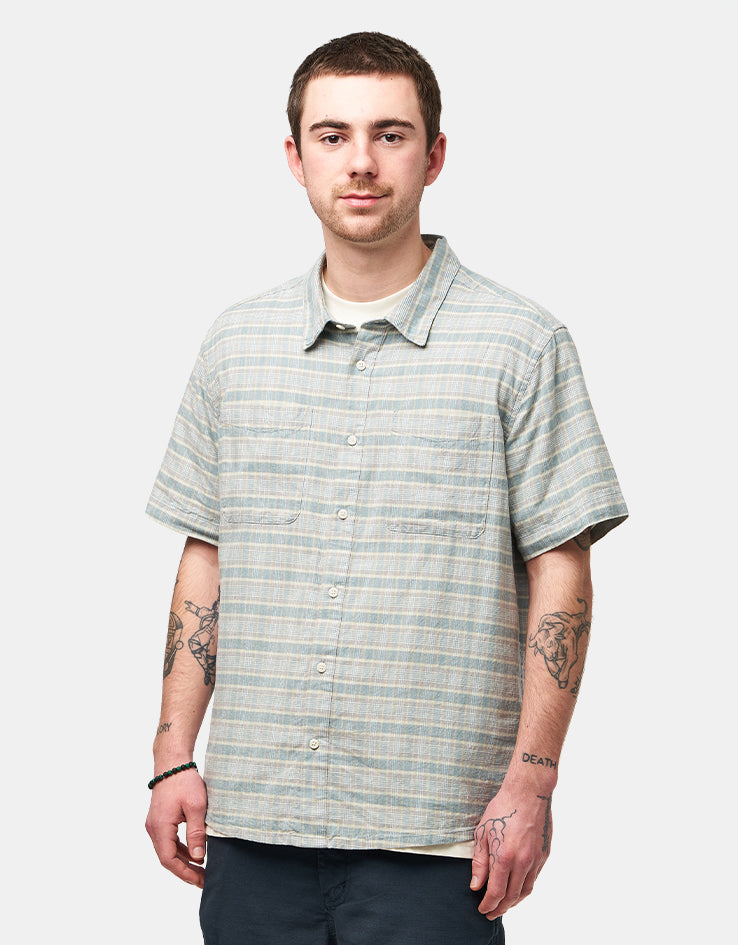 Patagonia Back Step S/S Shirt - Stroll: Blue Sage
