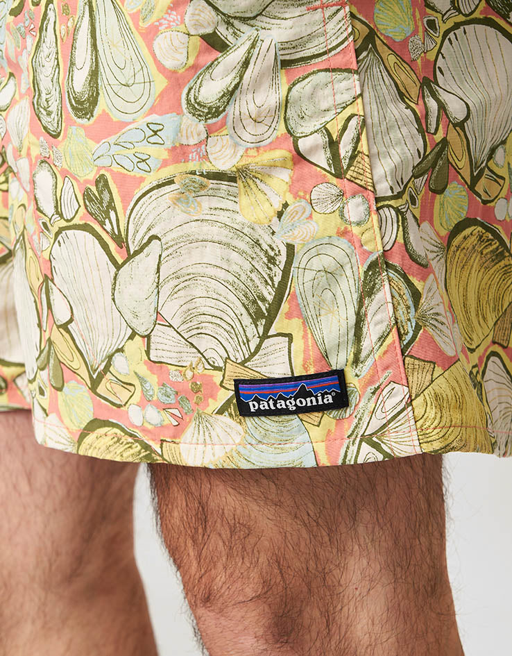 Patagonia Baggies 5" Shorts - Shelly Shelly: Mellow Melon