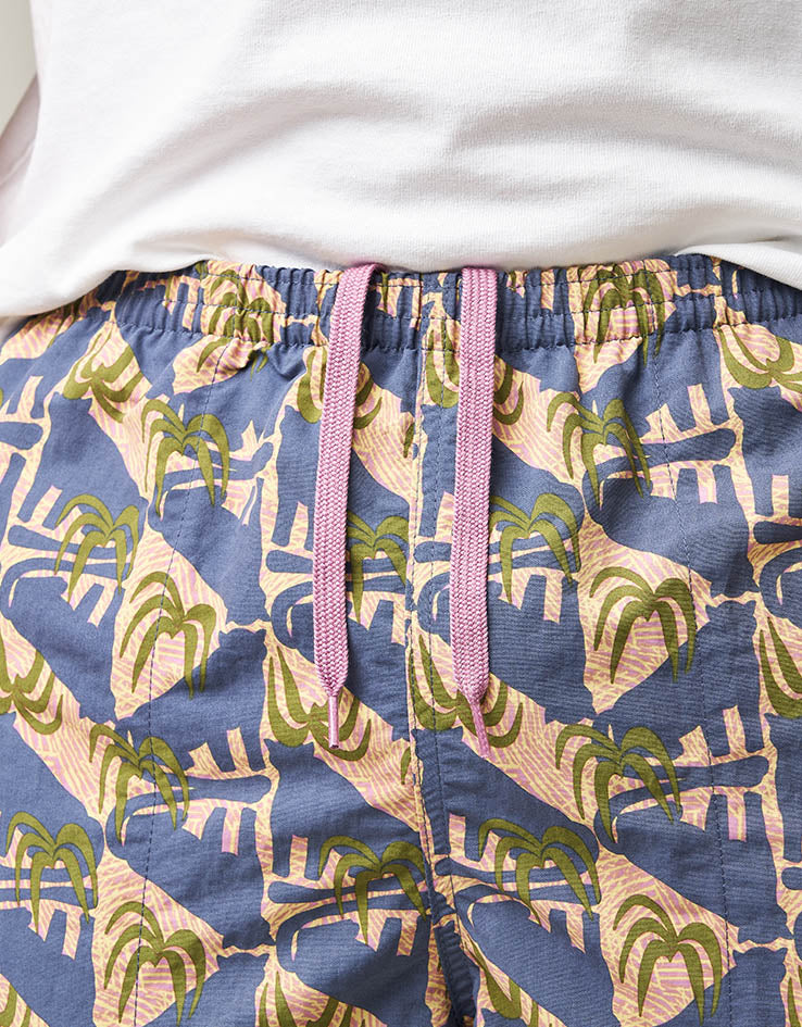 Patagonia Baggies 5" Shorts - Jaguar Geo: Dolomite Blue