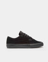 Globe Gillette Skate Shoes - Black/Suede/Black