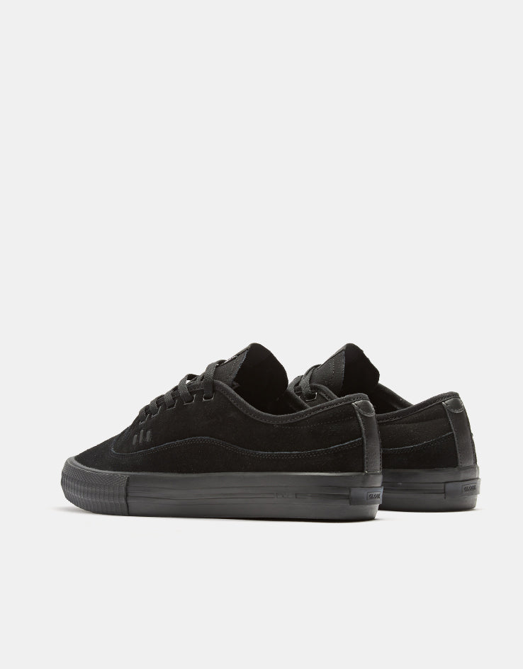 Globe Gillette Skate Shoes - Black/Suede/Black