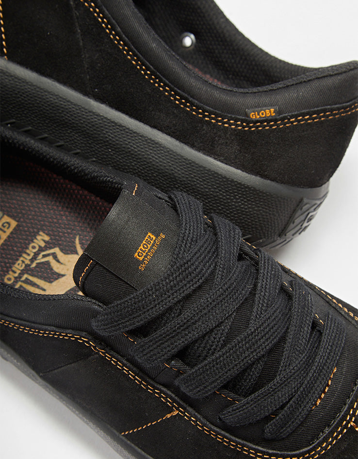 Globe Melbek Skate Shoes - Black/Montano