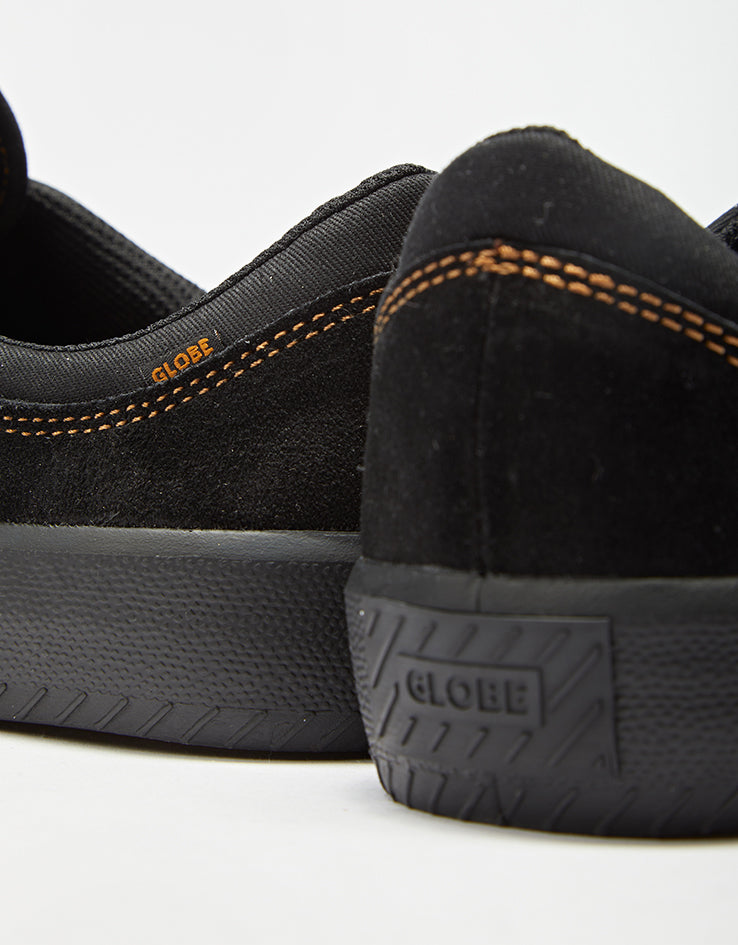 Globe Melbek Skate Shoes - Black/Montano