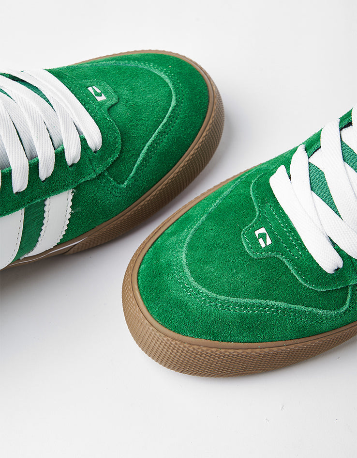 Globe Encore-2 Skate Shoes - Green/White/Gum