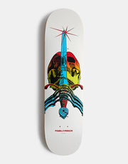 Powell Peralta Skull & Sword Yellow Fade 243 Skateboard Deck - 8.25"