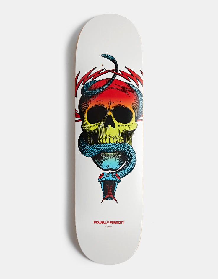 Powell Peralta McGill Skull & Snake Yellow Fade 244 Skateboard Deck - 8.5"