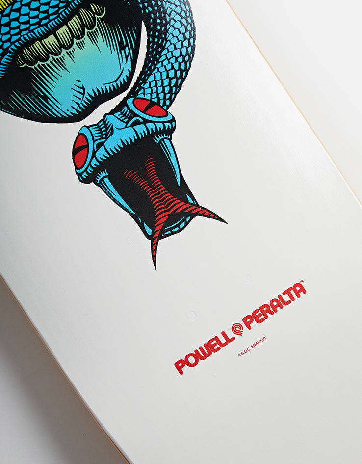 Powell Peralta McGill Skull & Snake Yellow Fade 244 Skateboard Deck - 8.5"