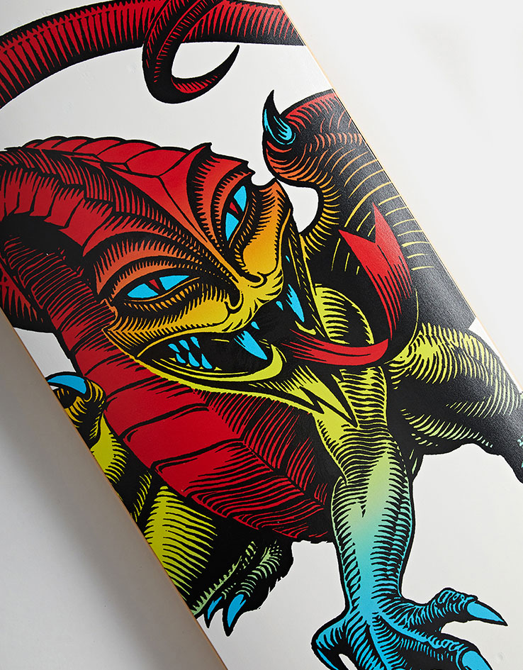 Powell Peralta Caballero Dragon Yellow Fade 245 Skateboard Deck - 8.75"