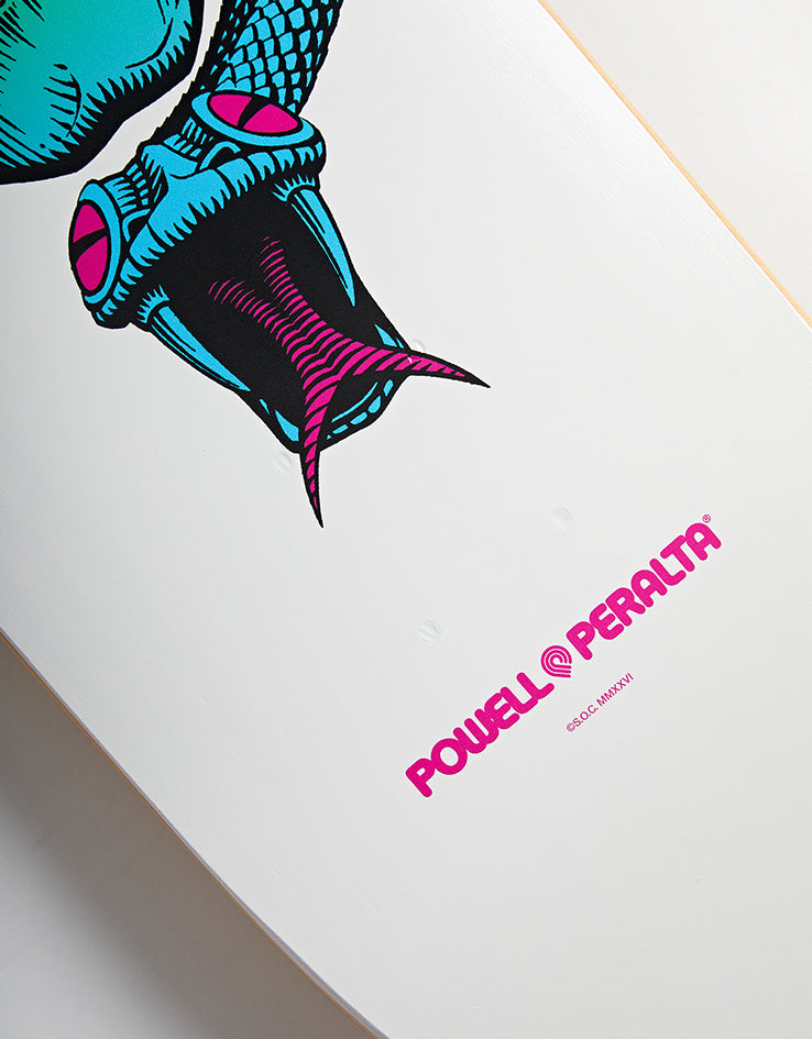 Powell Peralta McGill Skull & Sword Lime Fade 247 Skateboard Deck - 8"