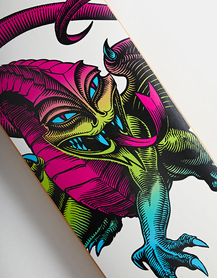 Powell Peralta Caballero Dragon Lime Fade 248 Skateboard Deck - 8.25"