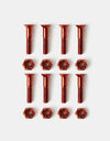 G-Tool 1" Allen Bolts - Red