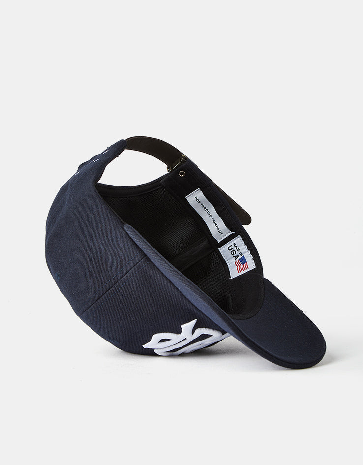 Pop Trading Company Acid Six Panel Cap - Navy