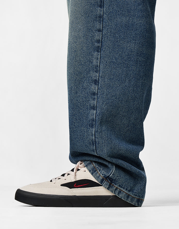 Pop Trading Company Drs Denim Pants  - Washed Denim