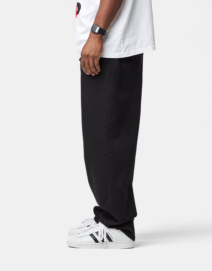 Pop Trading Company Drs Denim Pants - Black Denim