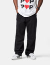 Pop Trading Company Drs Denim Pants - Black Denim
