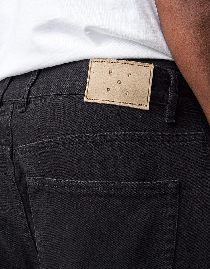 Pop Trading Company Drs Denim Pants - Black Denim