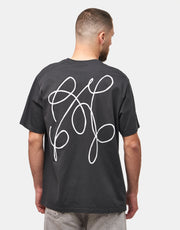 Pop Trading Company Oneliner T-Shirt - Anthracite