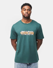 Route One Catacombs Organic T-Shirt - Glazed Green