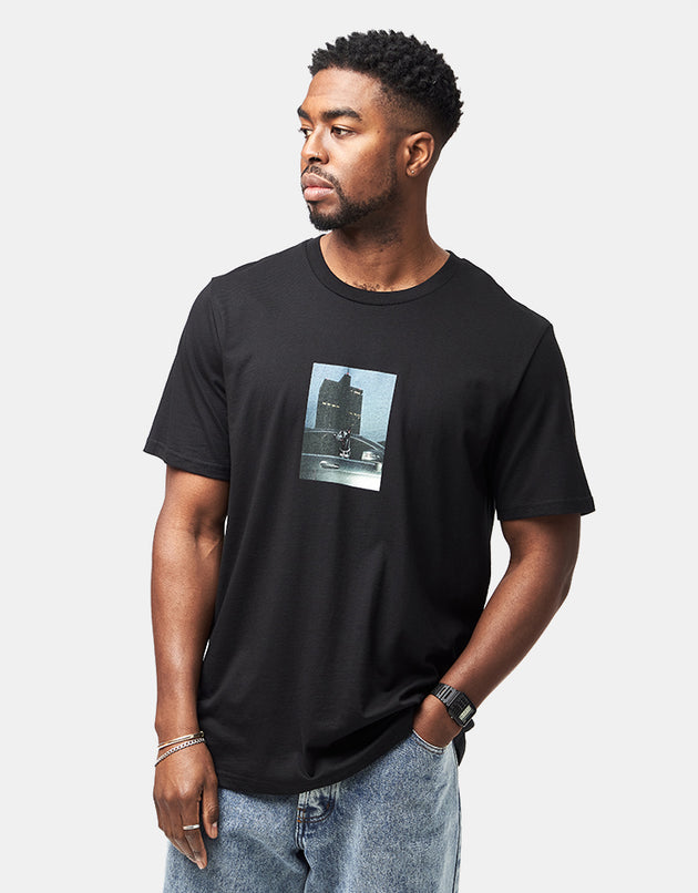 Route One Doberman Organic T-Shirt - Black