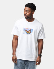 Route One Floating Points Organic T-Shirt - White