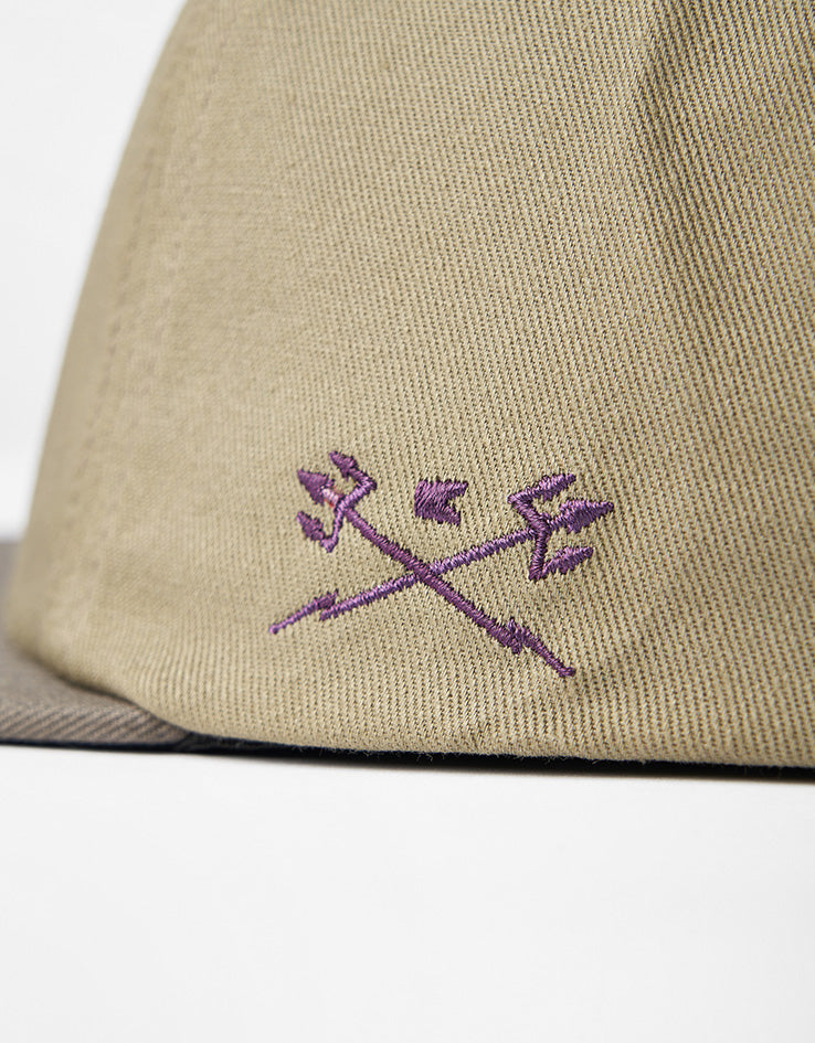 Dark Seas Memorial Snapback Cap - Olive