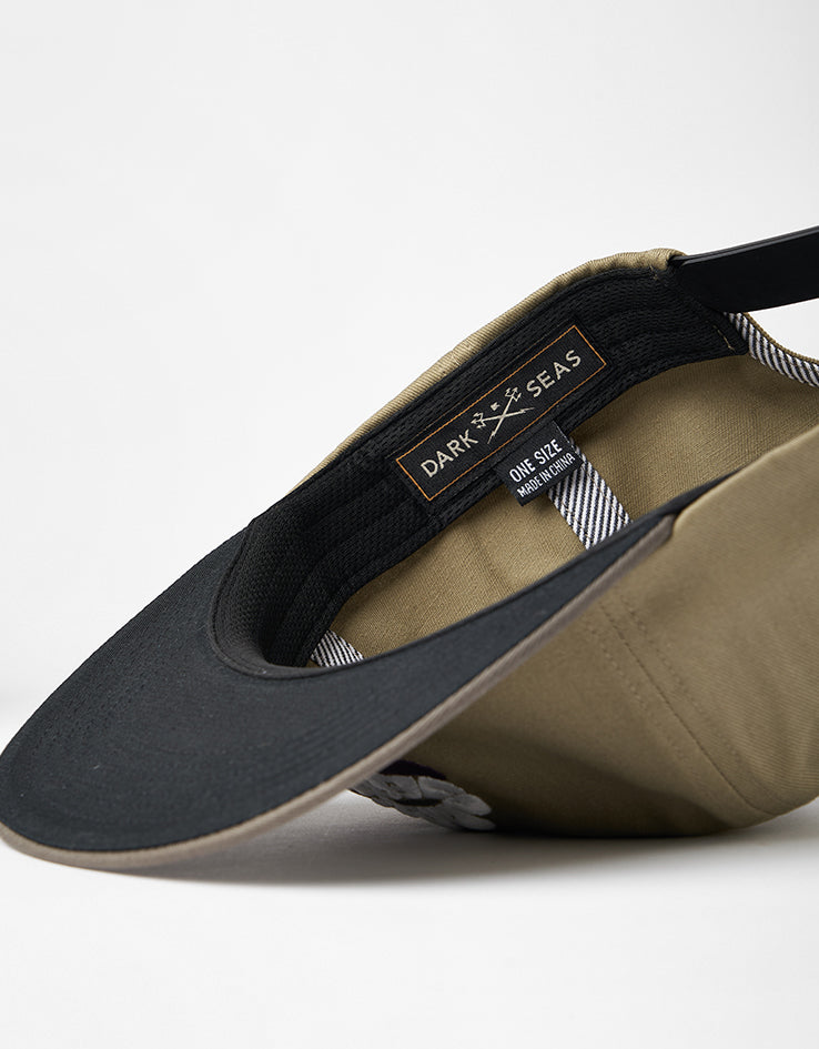 Dark Seas Memorial Snapback Cap - Olive