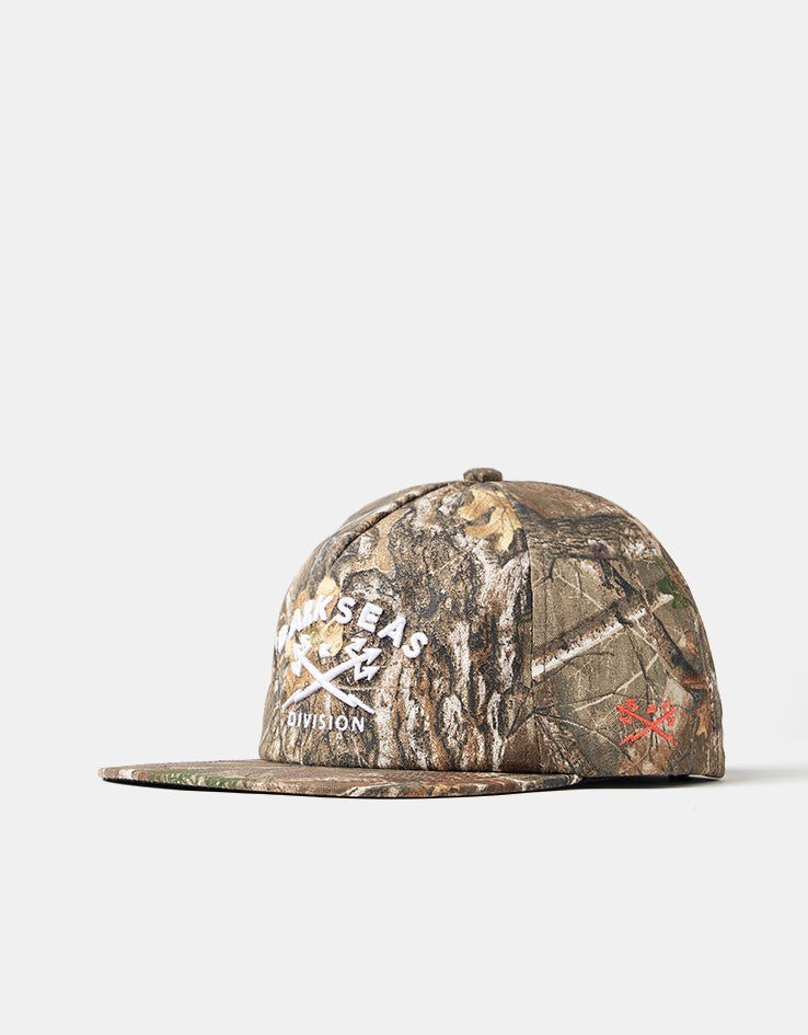 Dark Seas Tridents 2.0 Snapback Cap - Realtree