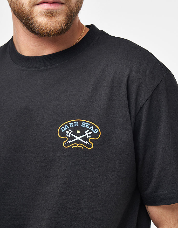 Dark Seas Ride 'Em Wet T-Shirt - Heather Black