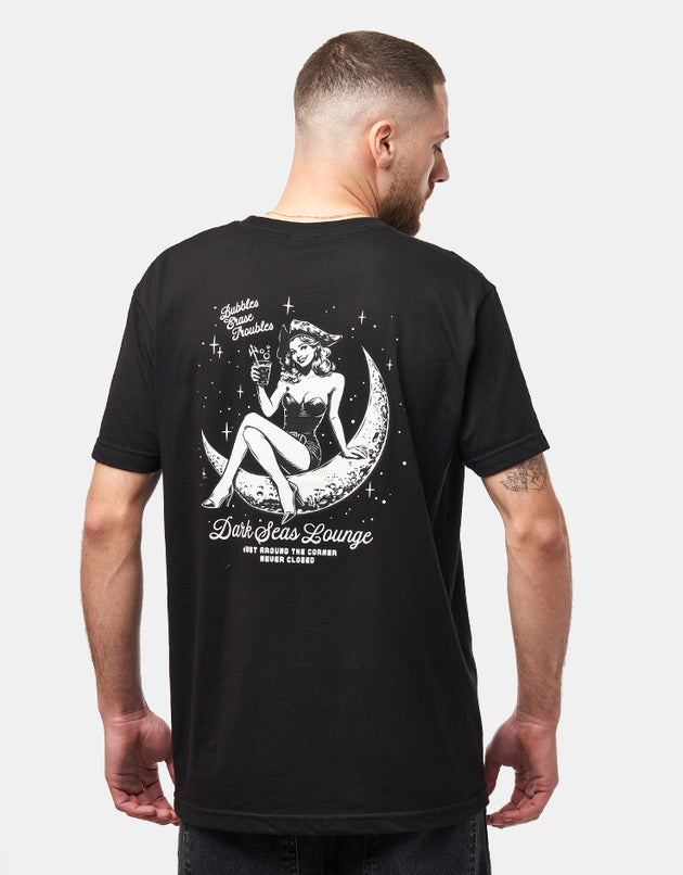 Dark Seas Moon Maiden Premium T-Shirt - Black