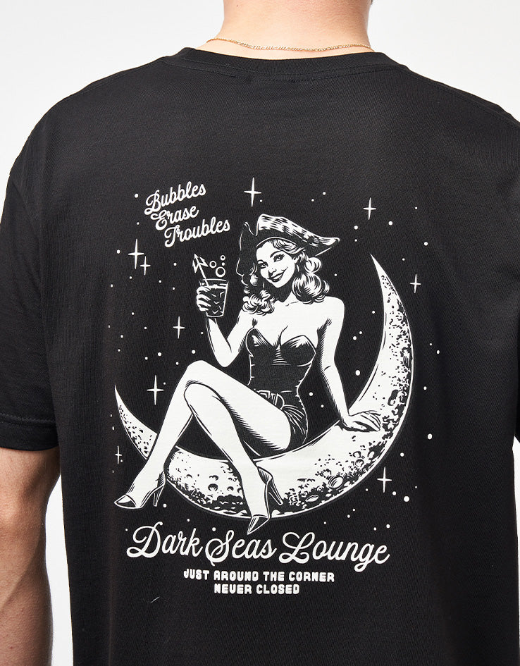 Dark Seas Moon Maiden Premium T-Shirt - Black