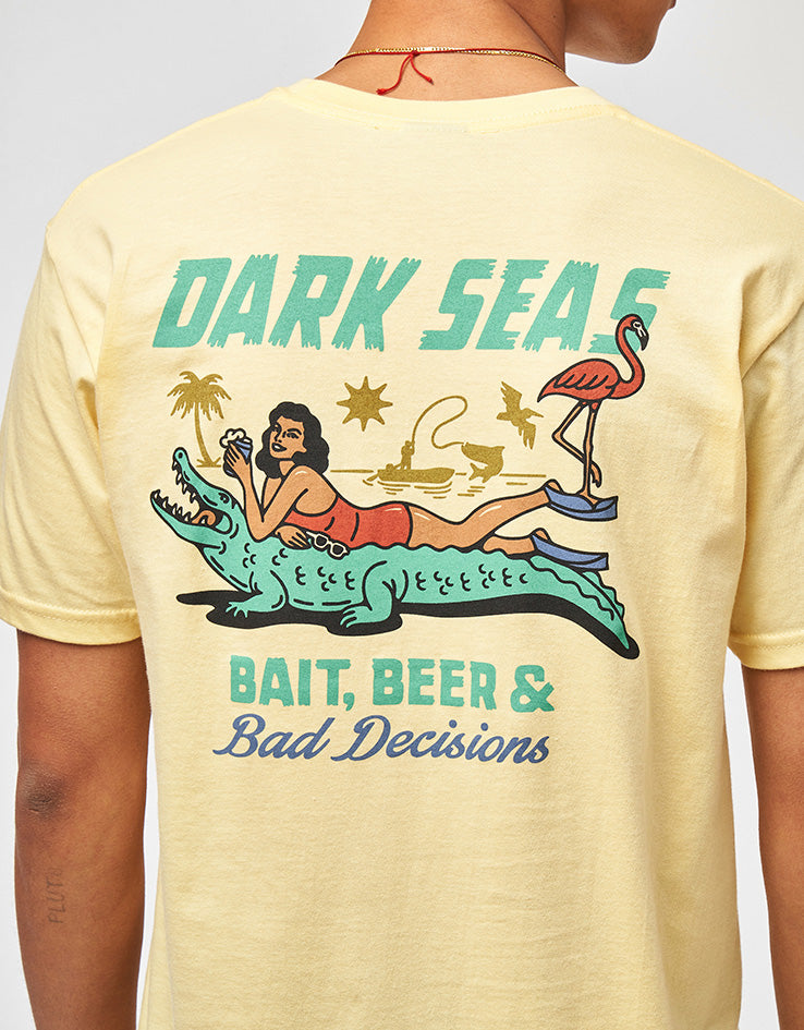Dark Seas Bad Decisions Premium T-Shirt - Butter