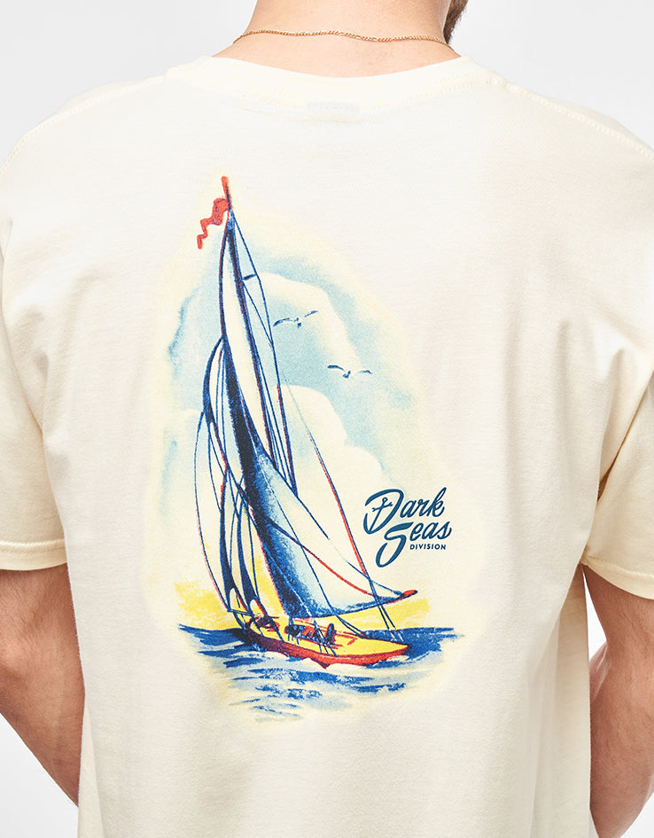 Dark Seas Smooth Sails Premium T-Shirt - Cream