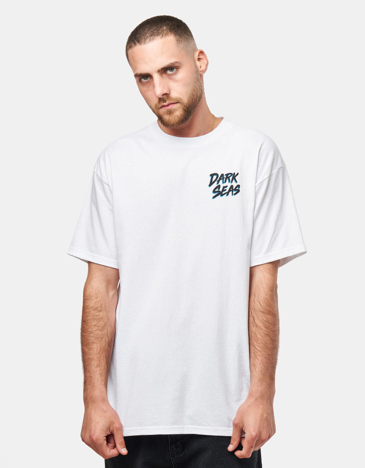 Dark Seas Chrome Chains T-Shirt - White
