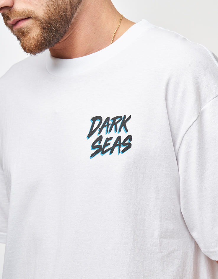 Dark Seas Chrome Chains T-Shirt - White