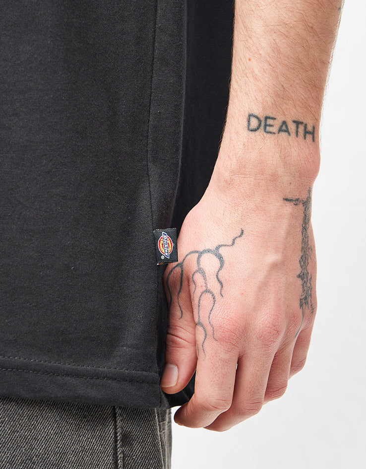 Dickies Cherry Fork T-Shirt - Black