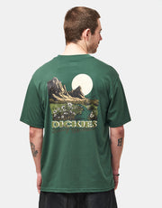 Dickies Roaming Shores T-Shirt - Pine Needle Green