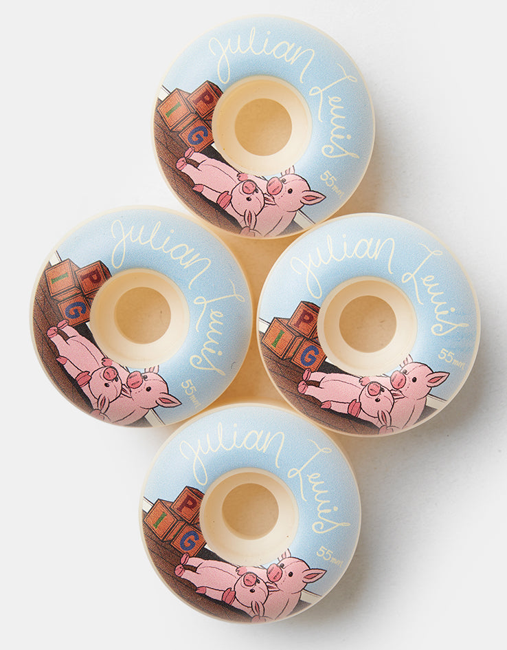Pig Lewis Piggie 97a Skateboard Wheels - 55mm