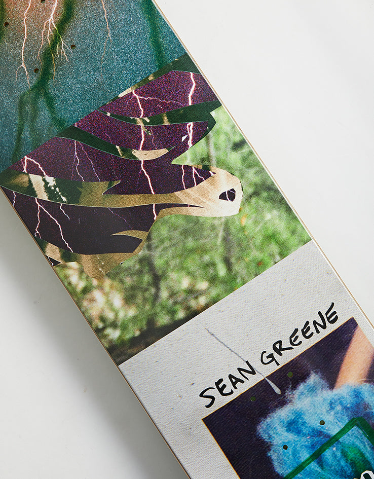 GX1000 Lightning Greene Skateboard Deck - 8.75"