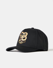 Brixton Rothwell Snapback Cap - Black